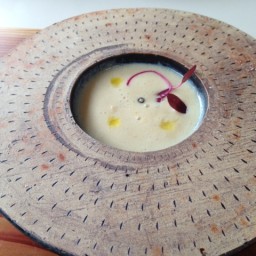 白アスパラのポタージュ